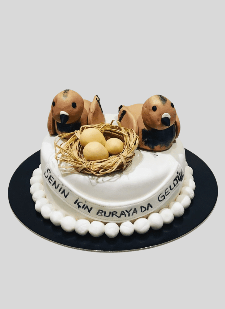 Inviting Pigeon Cake