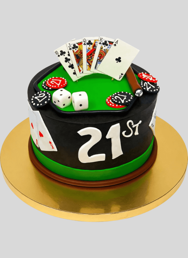 Angelic Rummy Cake
