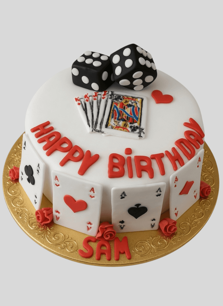 Charming Rummy Cake
