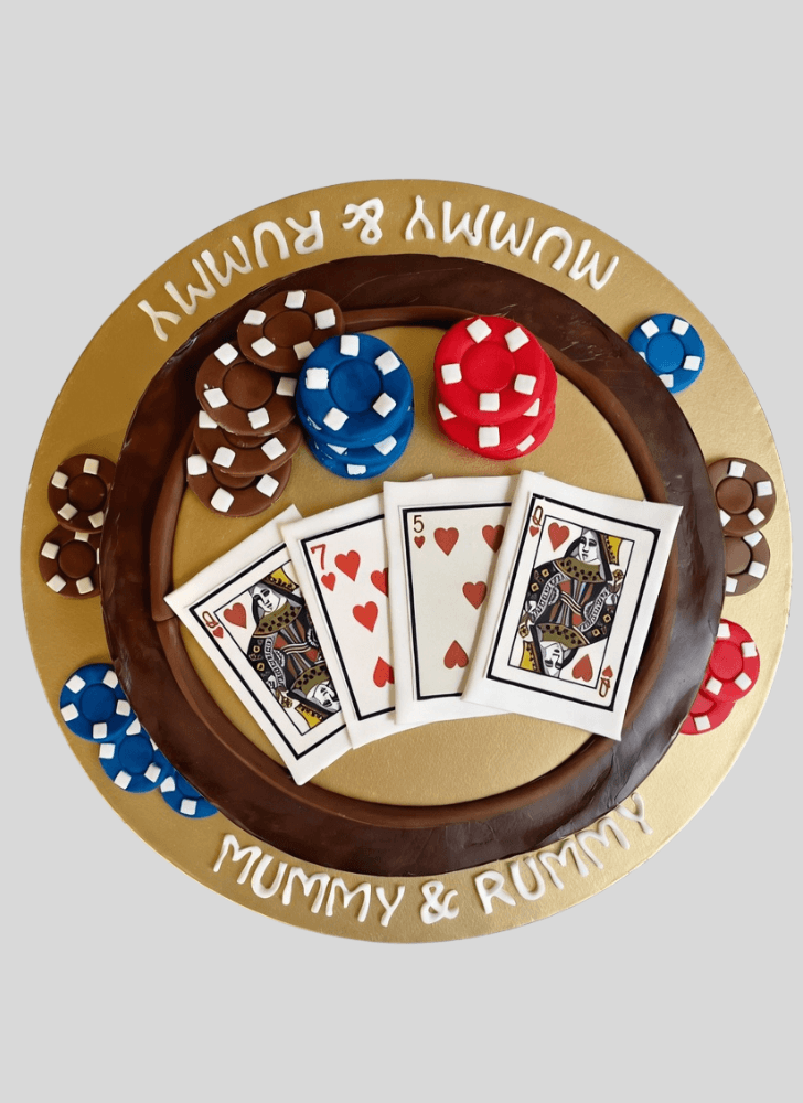 Fetching Rummy Cake