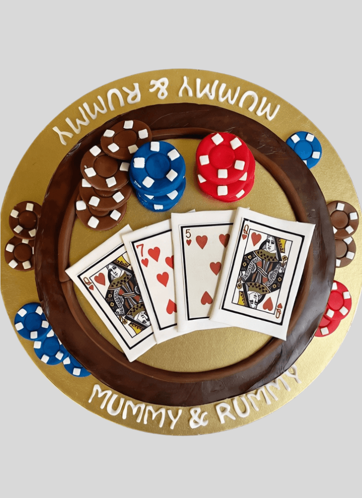 Good Looking Rummy Cake
