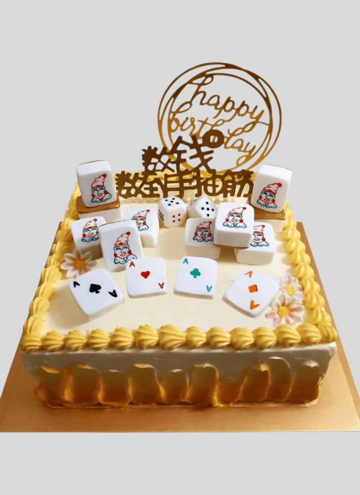 Wonderful Rummy Cake Design