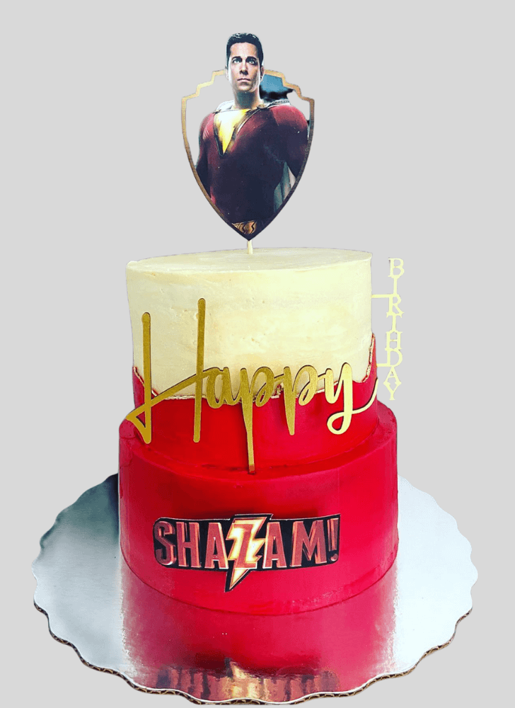 Appealing Shazam Cake