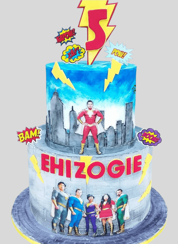 Bewitching Shazam Cake