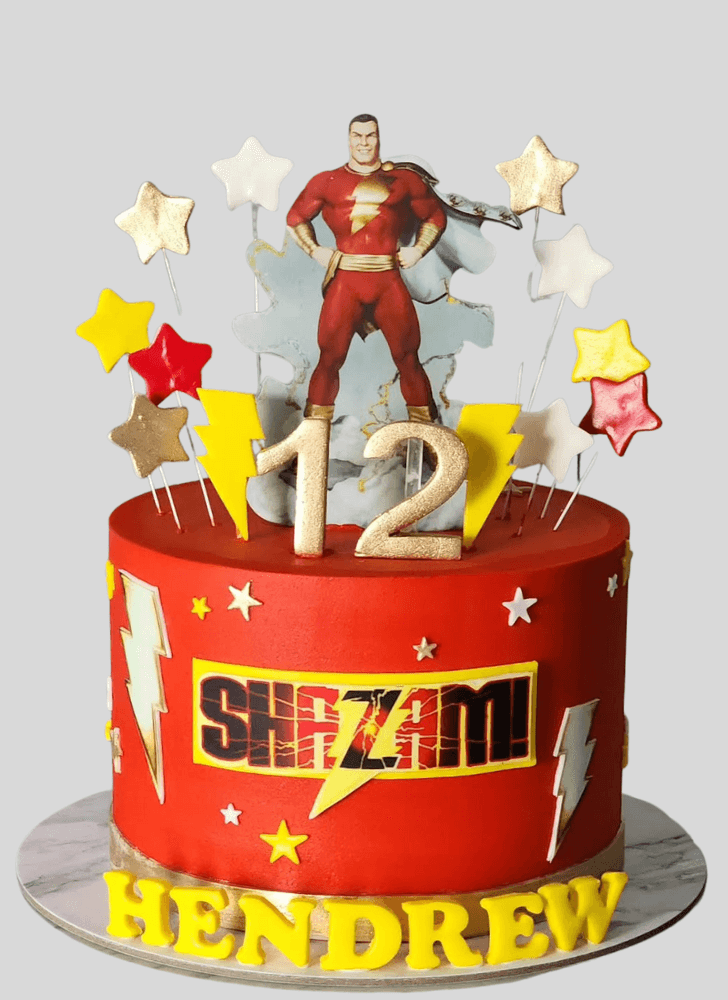 Captivating Shazam Cake