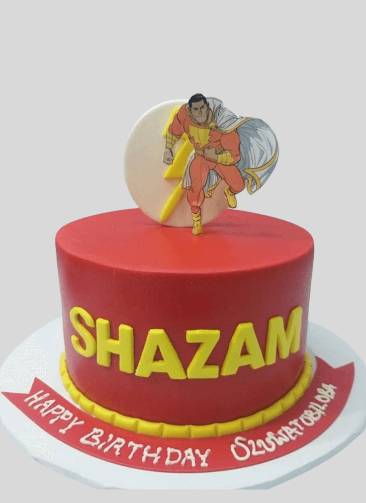 Comely Shazam Cake