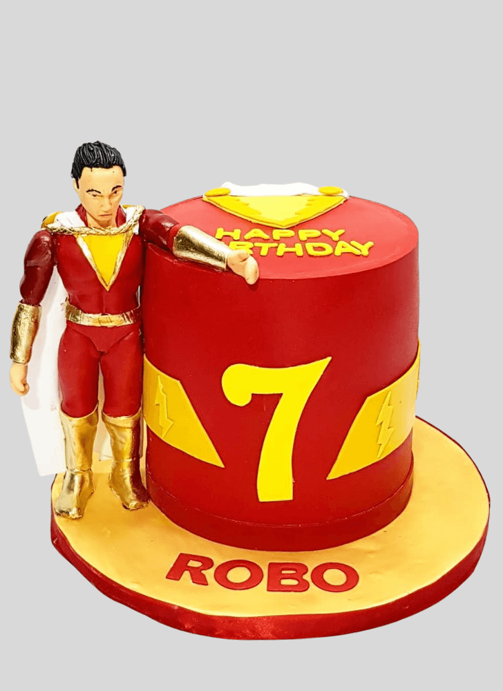 Excellent Shazam Cake