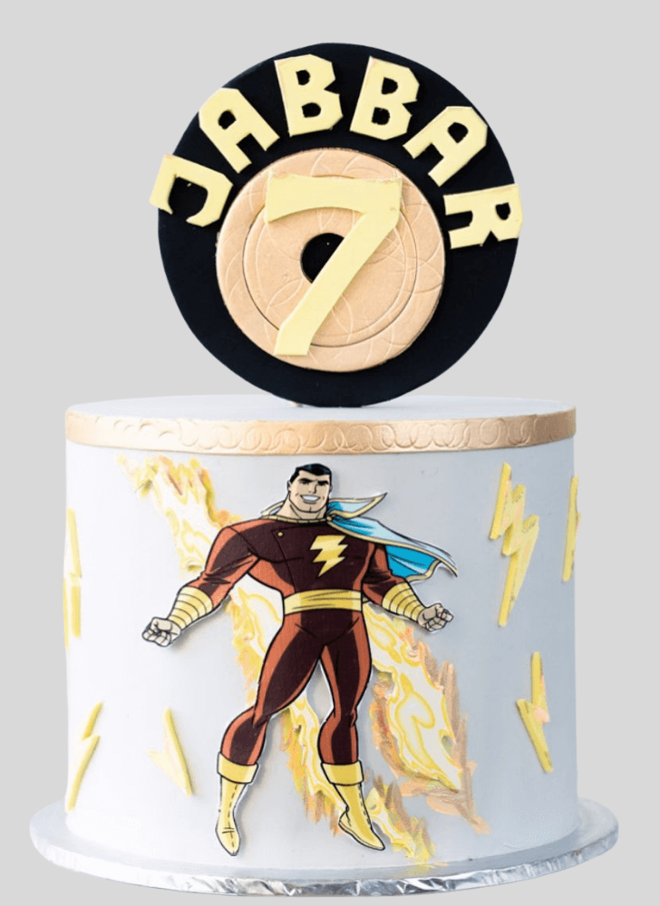 Good Looking Shazam Cake