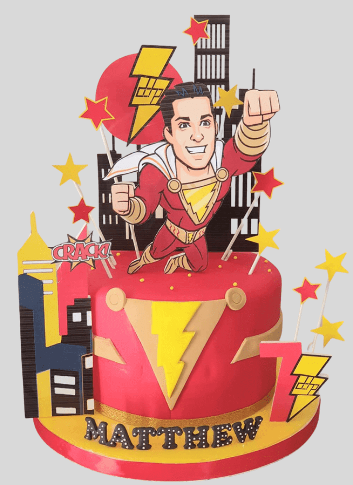 Refined Shazam Cake