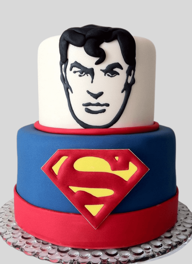 Adorable Superman Cake
