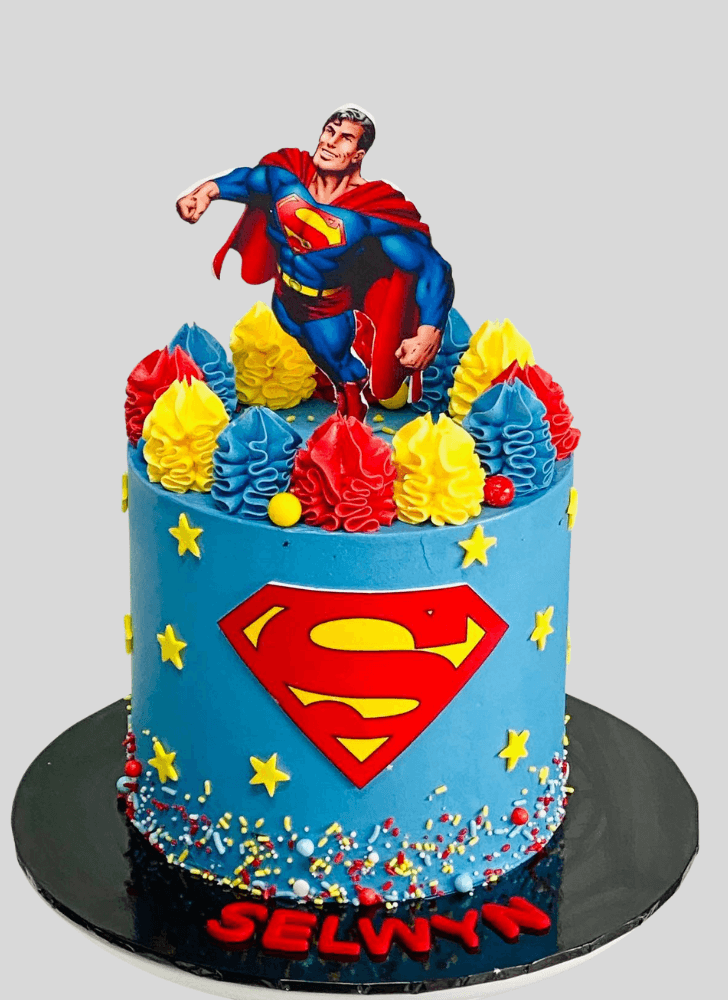 Angelic Superman Cake