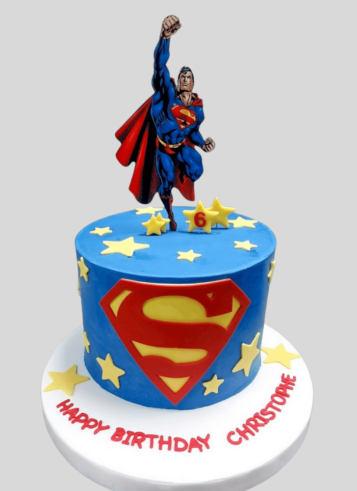 Bewitching Superman Cake