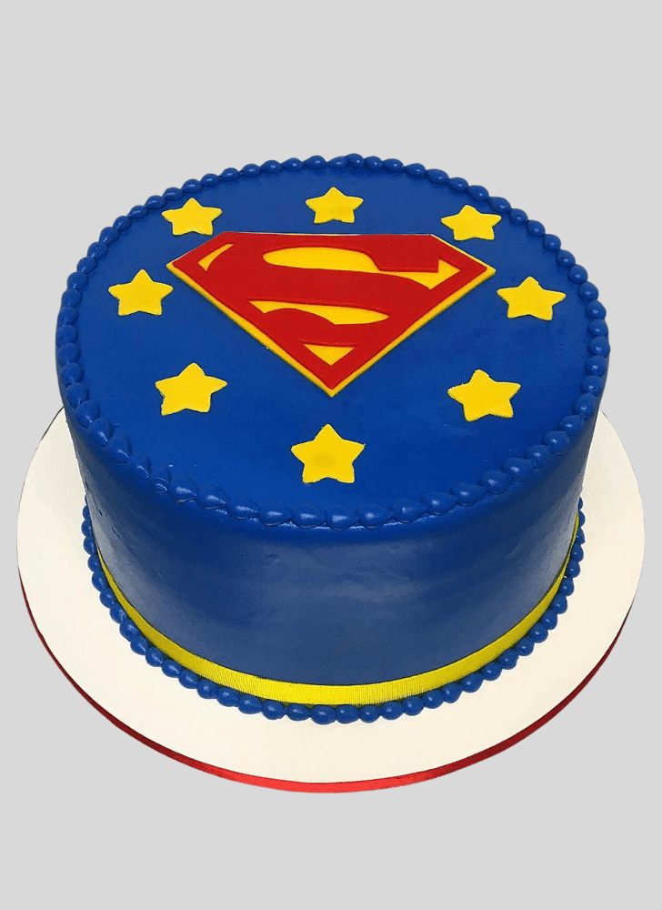 Stunning Superman Cake