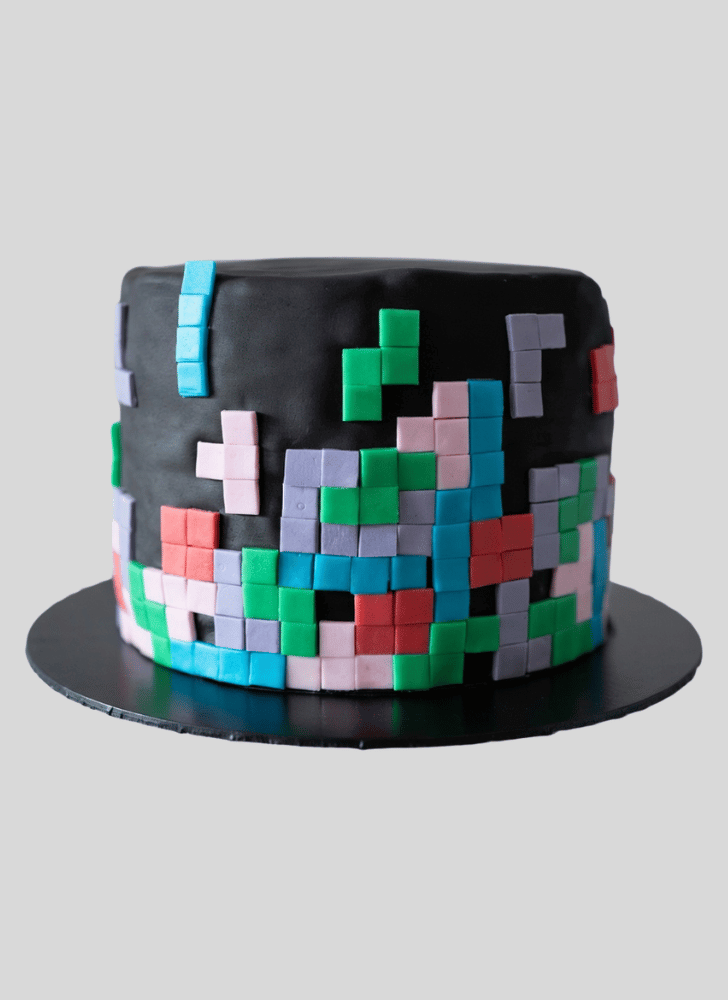 Cute Tetris Cake
