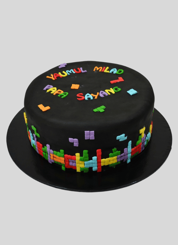 Elegant Tetris Cake