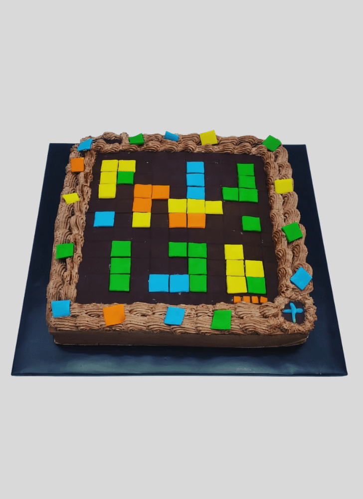 Enthralling Tetris Cake