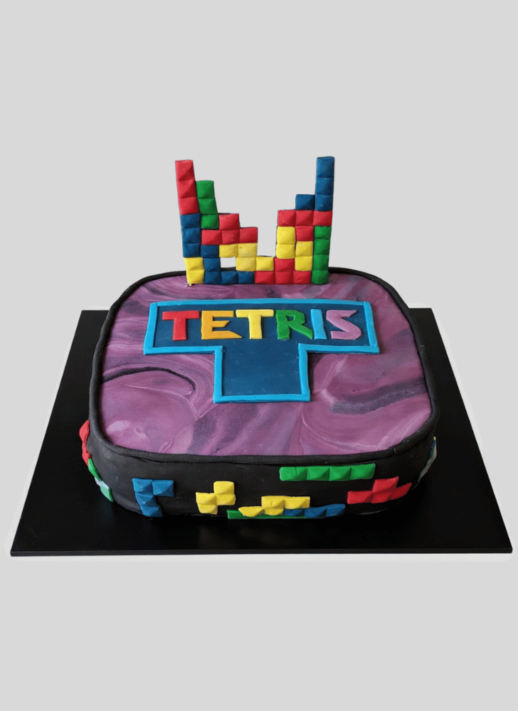 Excellent Tetris Cake