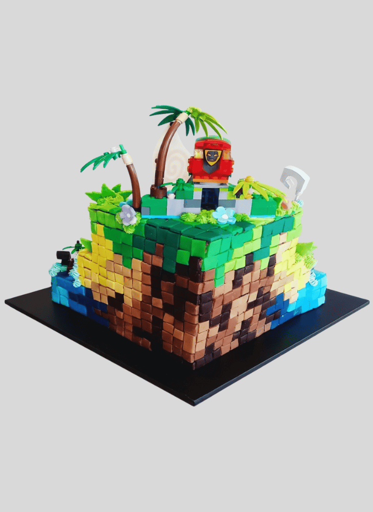 Good Looking Tetris Cake