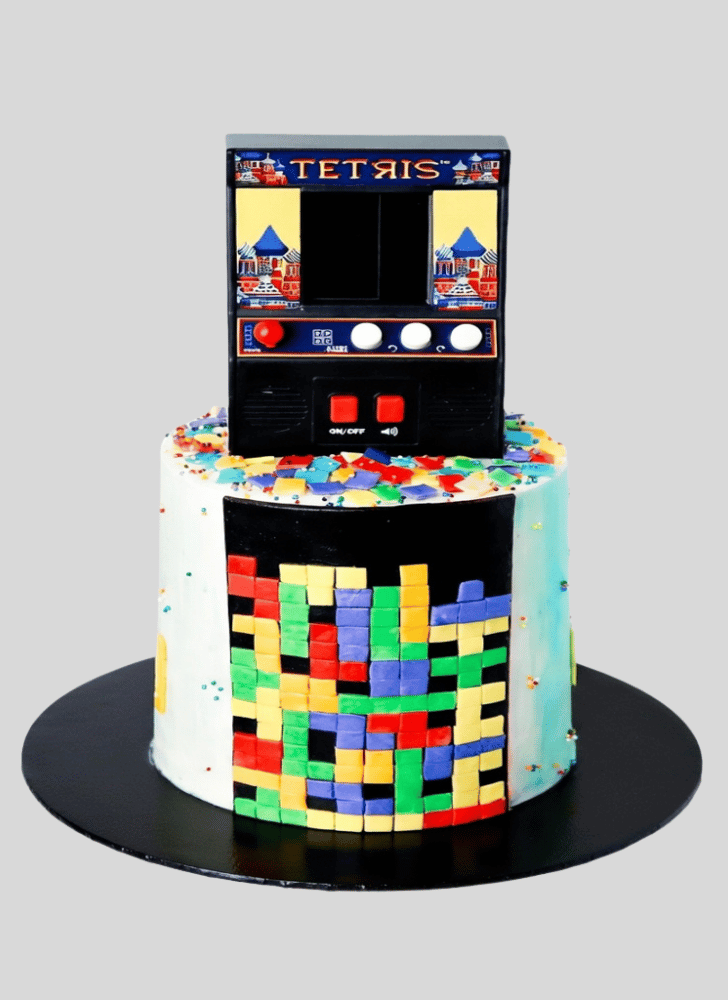 Gorgeous Tetris Cake