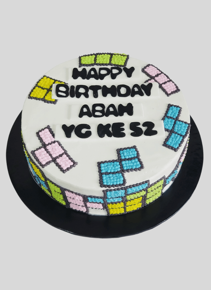 Graceful Tetris Cake
