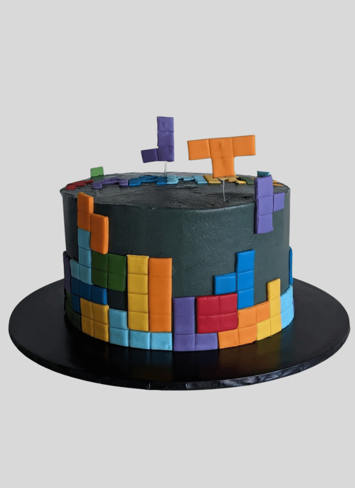 Handsome Tetris Cake
