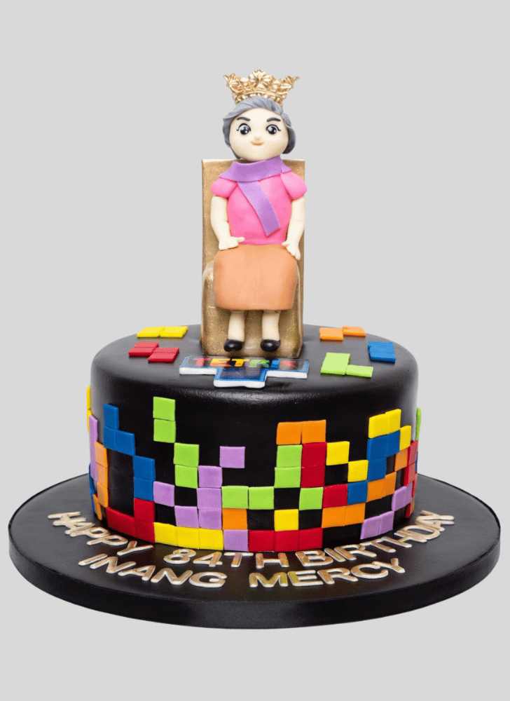 Shapely Tetris Cake