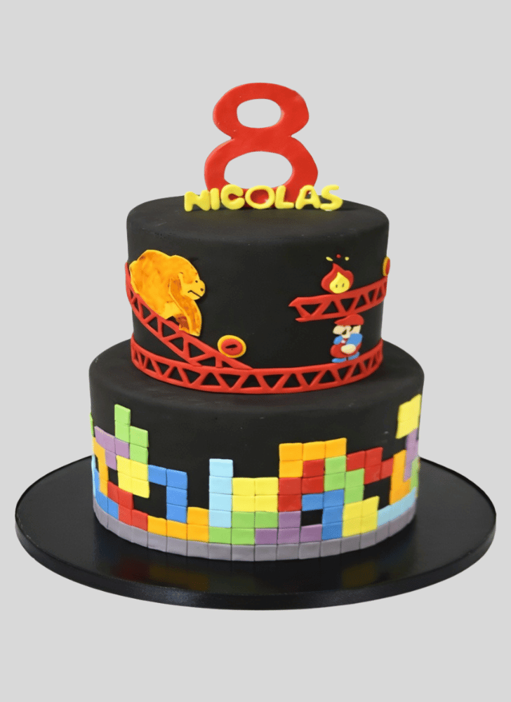 Superb Tetris Cake