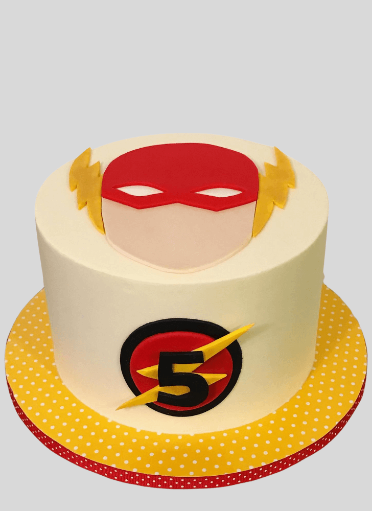 Adorable The Flash Cake