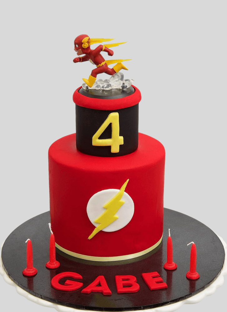 Beauteous The Flash Cake