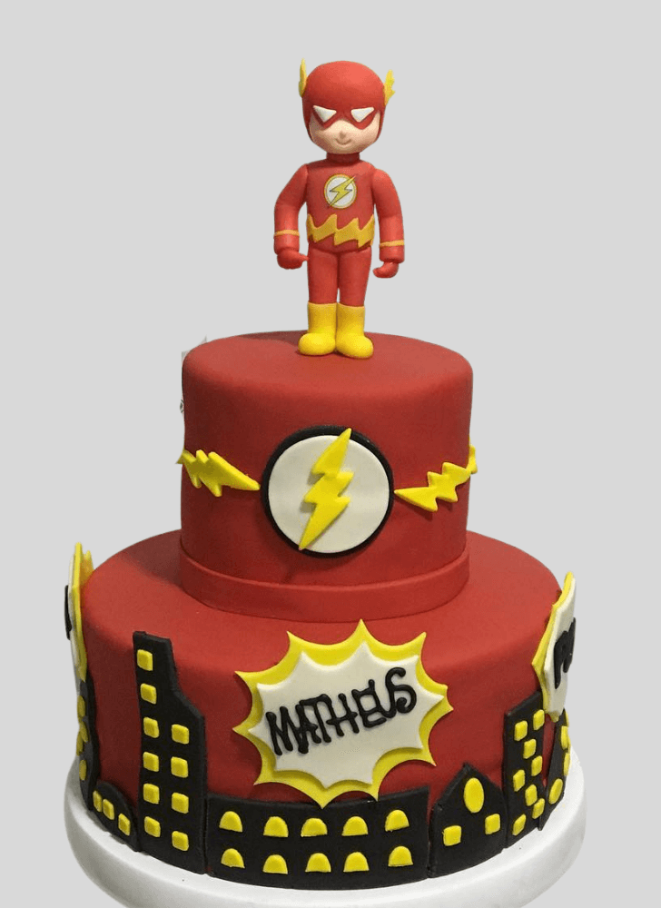 Bewitching The Flash Cake