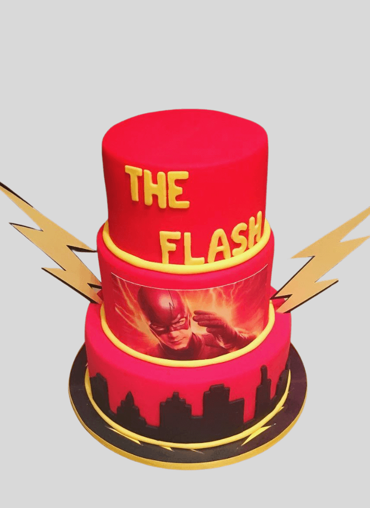 Charming The Flash Cake