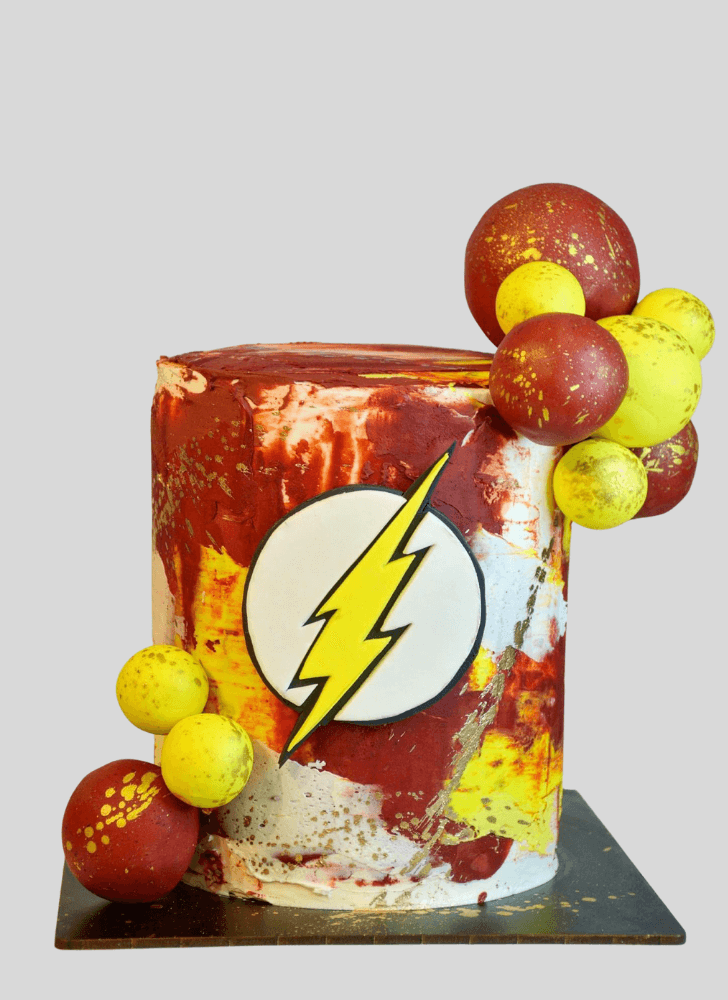 Classy The Flash Cake