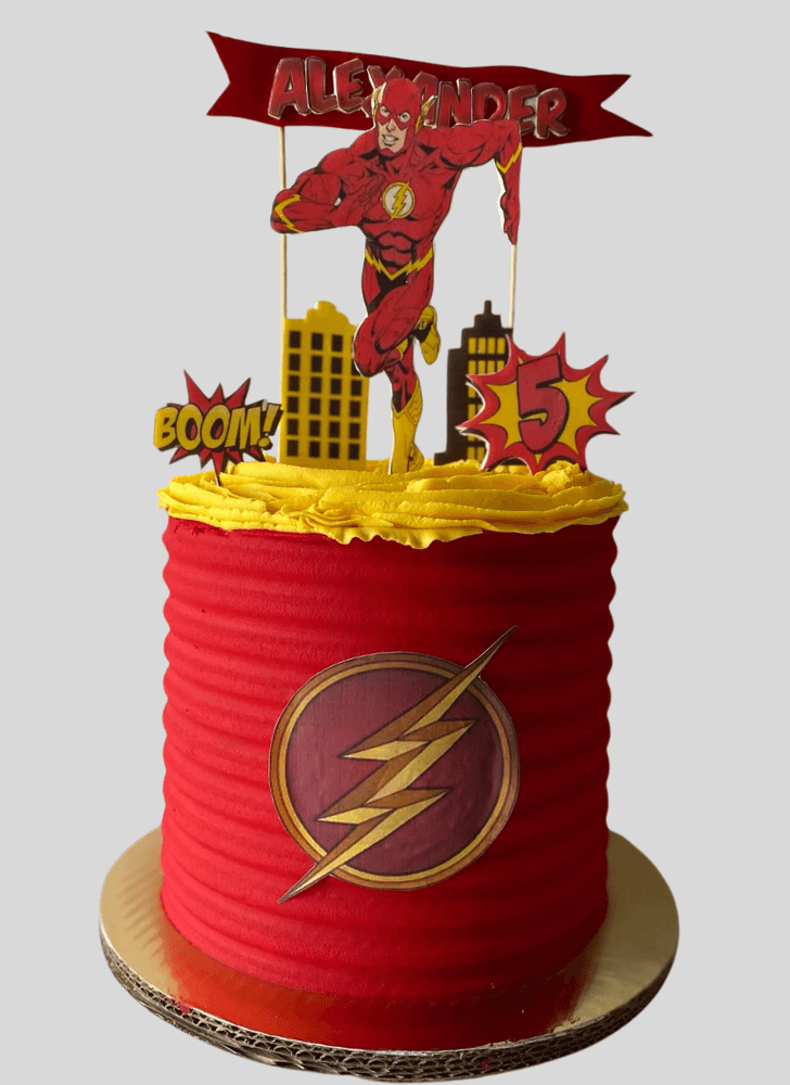 Ideal The Flash Cake