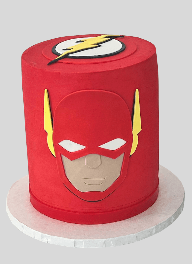Pleasing The Flash Cake