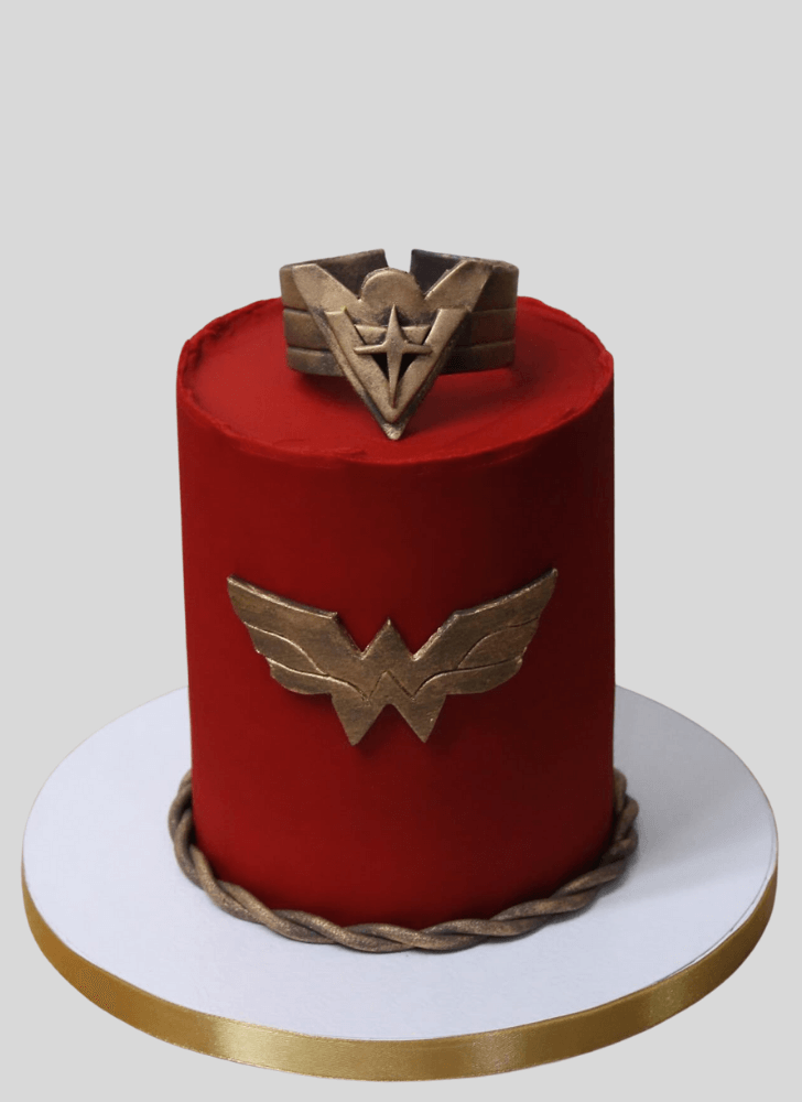 Bewitching Wonder Woman Cake