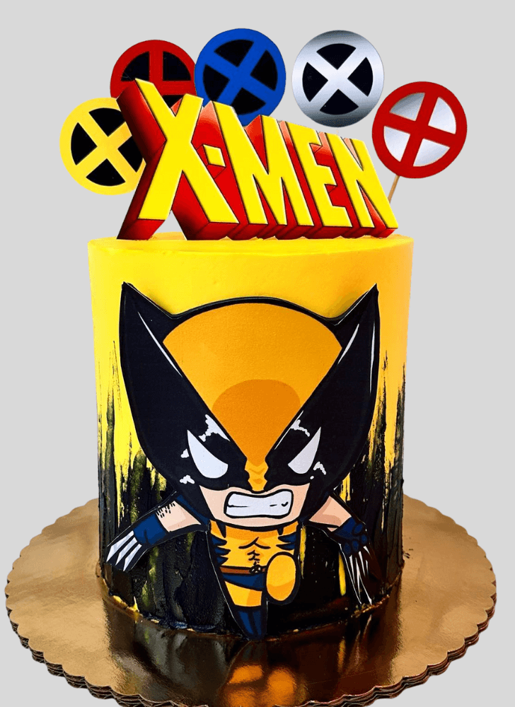 Classy X-Men Cake