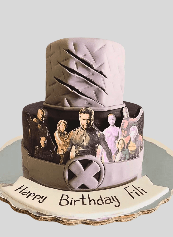 Nice X-Men Cake
