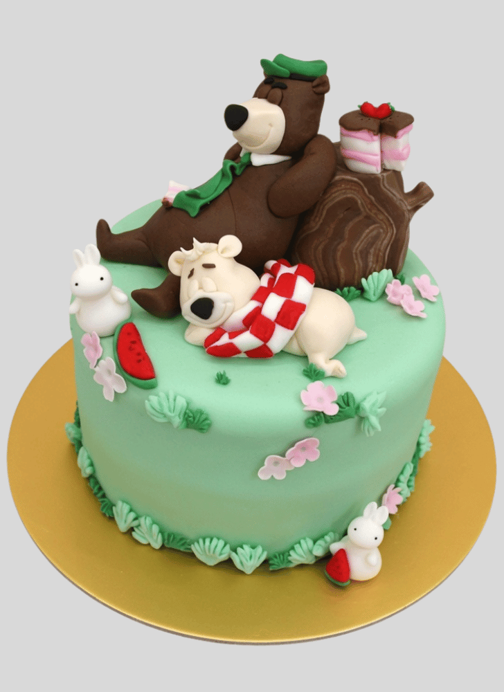 Charming Yogi Bear Cake