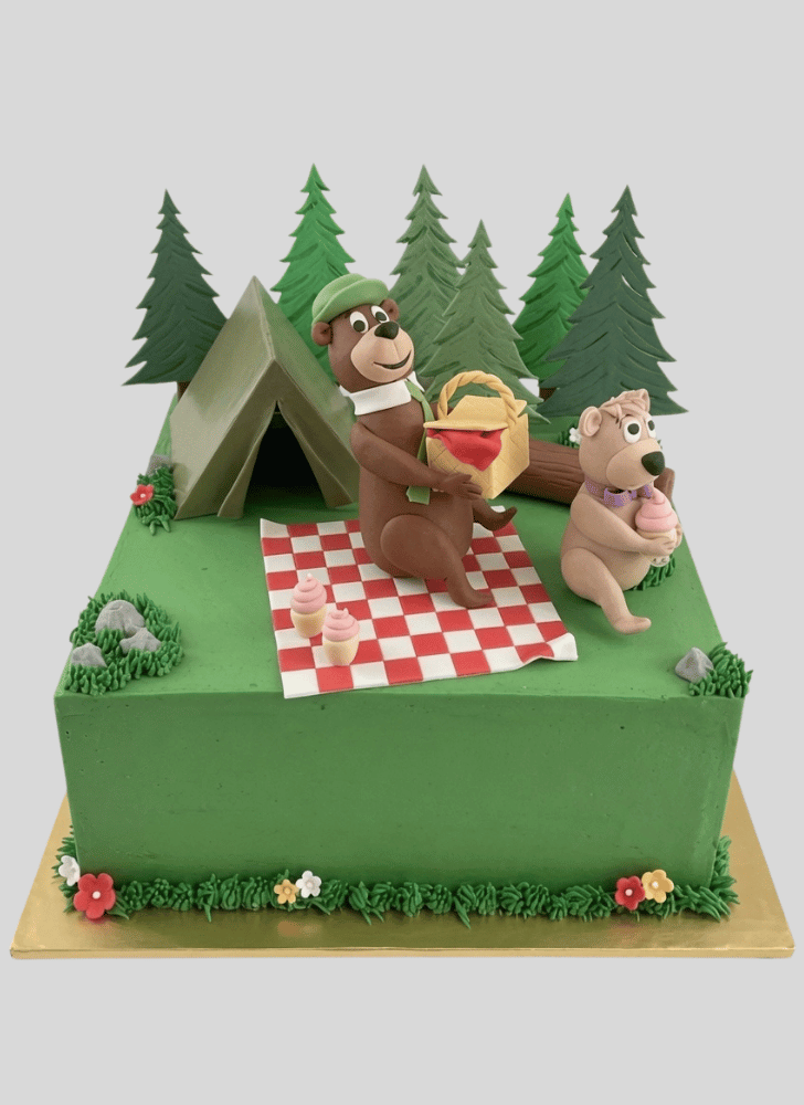Classy Yogi Bears Cake