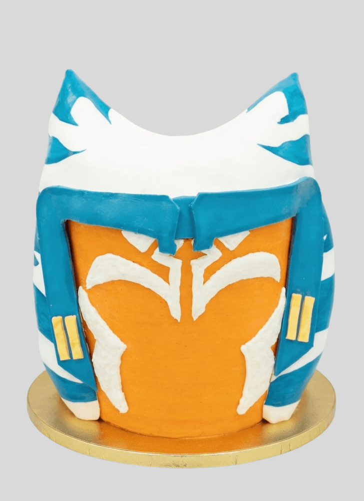 Admirable Ahsoka Tano Cake Design
