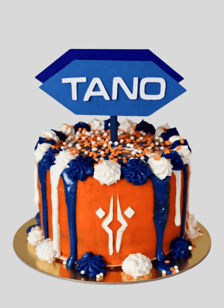 Adorable Ahsoka Tano Cake