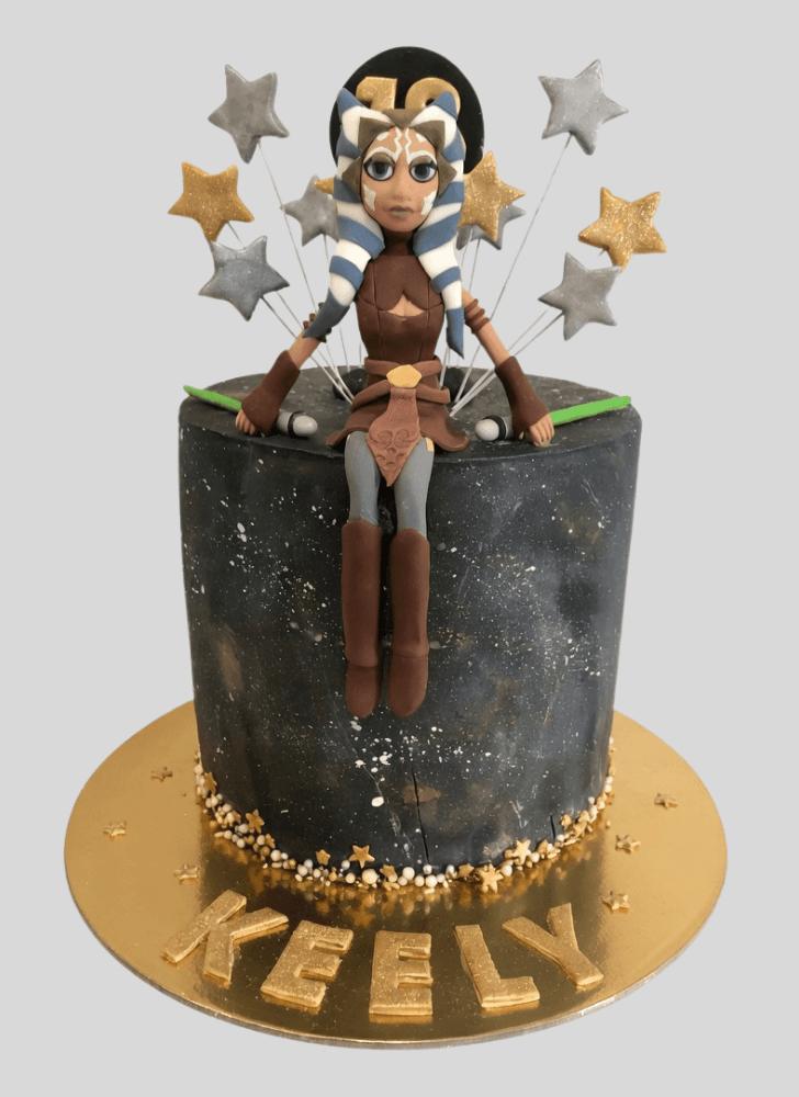 Beauteous Ahsoka Tano Cake