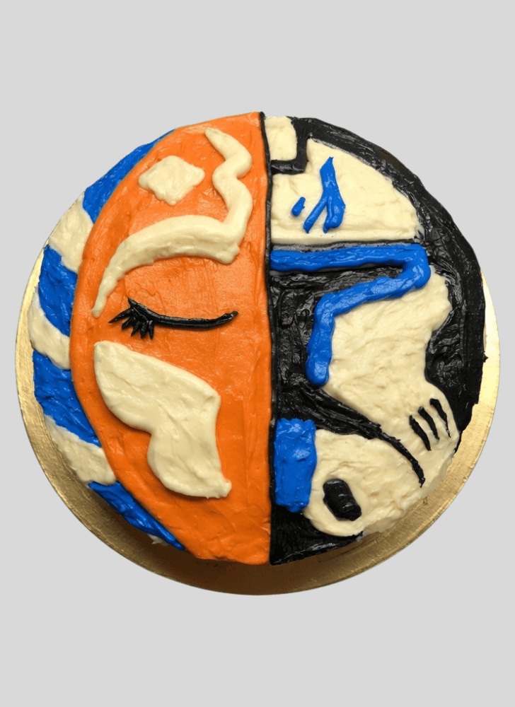 Charming Ahsoka Tano Cake