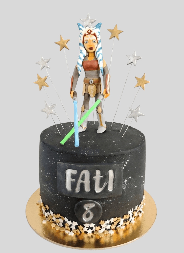 Delightful Ahsoka Tano Cake
