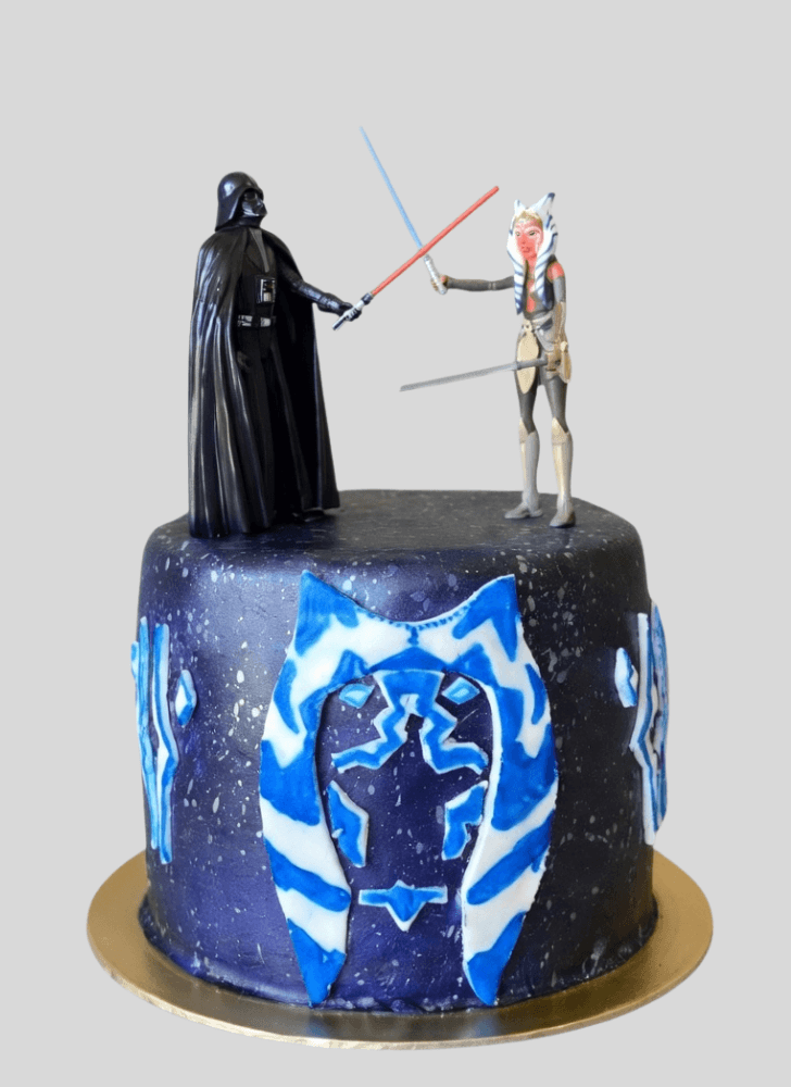 Handsome Ahsoka Tano Cake