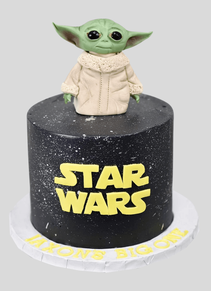 Classy Baby Yoda Cake