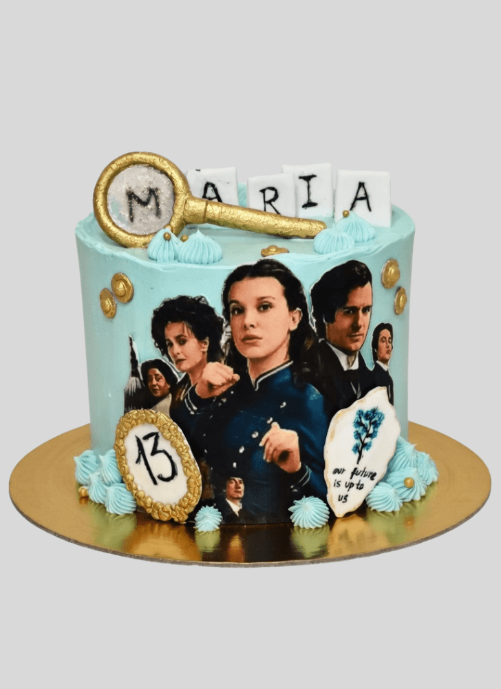 Beauteous Enola Holmes Cake