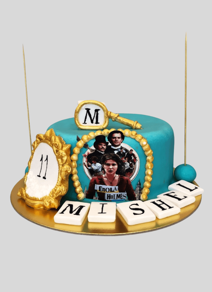 Bewitching Enola Holmes Cake