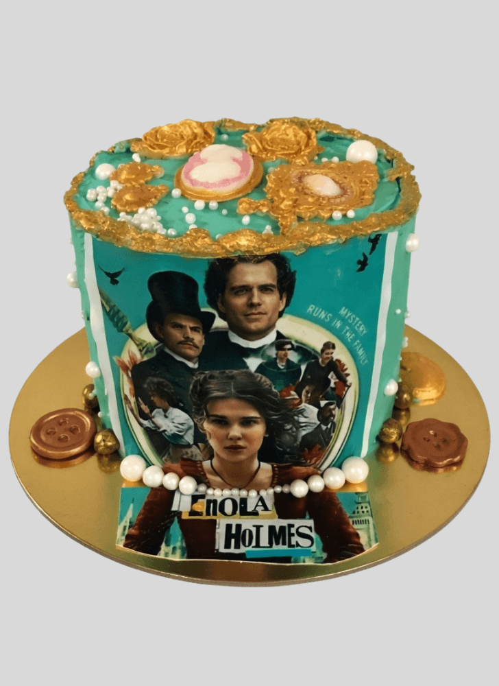 Delightful Enola Holmes Cake