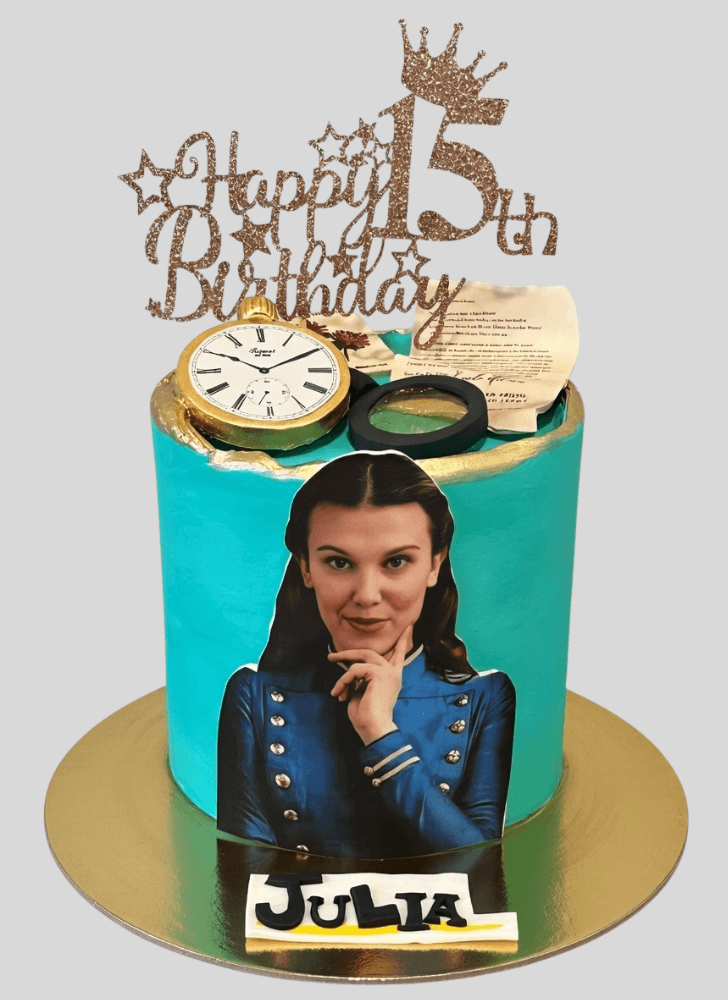 Divine Enola Holmes Cake